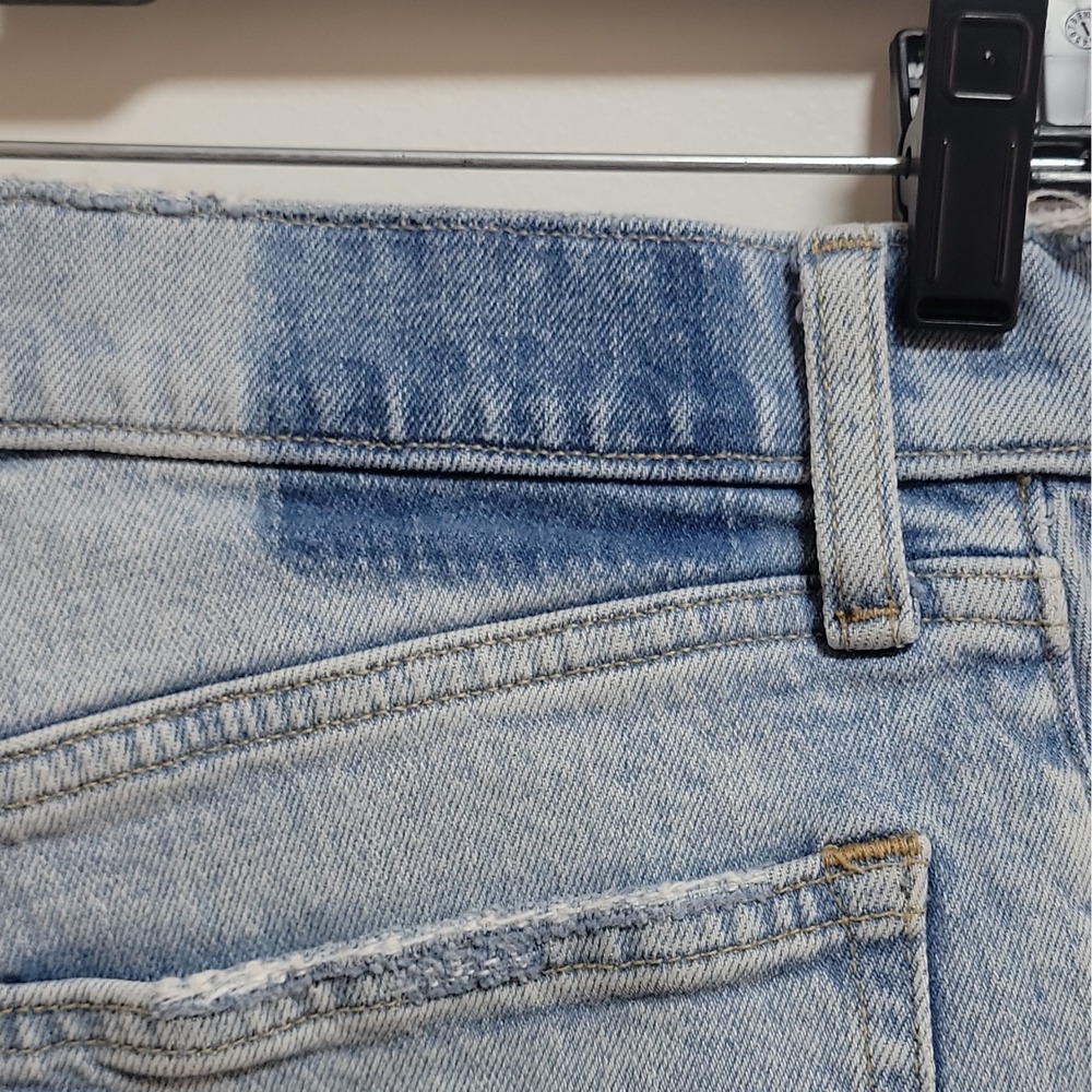 Abercrombie & Fitch 90s Straight Ultra High Rise Jeans Women's 29 Short Light Wa - Picture 4 of 5